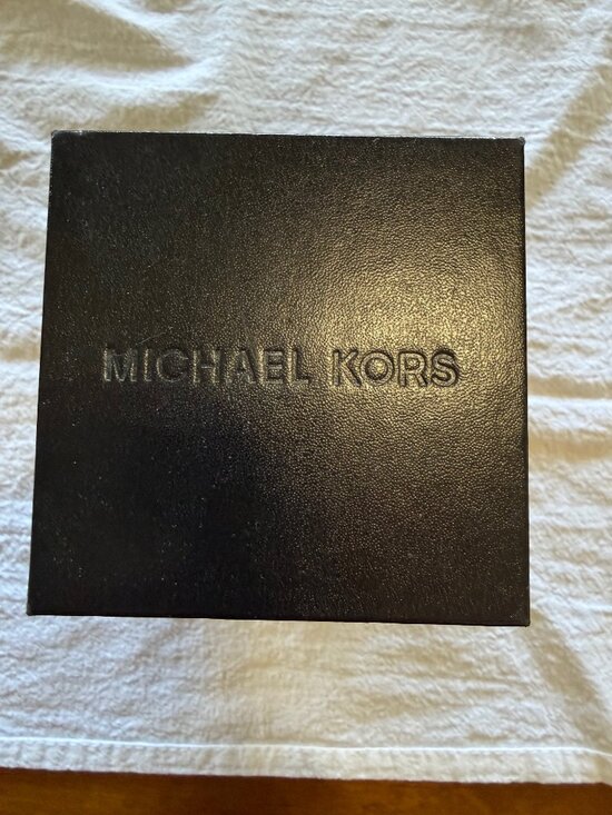 Michael Kors MK -5579 Oversized Hutton Gunmetal Watch